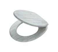 Tiger Titan Asiento de Inodoro, MDF, Gris, 37x44x4 cm