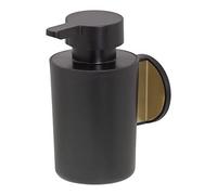 Tiger Tune Dispensador de Jabón Autoadhesivo, Latón Cepillado/Negro