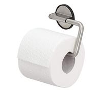 Tiger Tune Portarrollos sin tapa Acero inoxidable cepillado / Negro