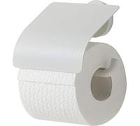 Tiger Urban Portarrollos con Tapa, Metal, Blanco, 13.8x12.6x4.5 cm