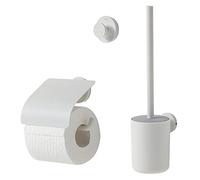 Tiger Urban Set de Accesorios de baño, Metal, Blanco, 3 Unidades