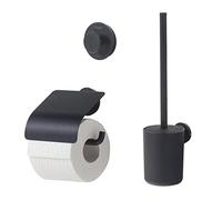 Tiger Urban Set de Accesorios de baño, Metal, Negro, 3 Unidades