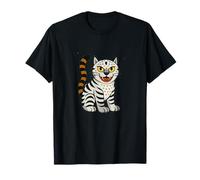 Tiger Vibe: K-Pop se encuentra con el arte popular coreano Camiseta