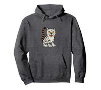 Tiger Vibe: K-Pop se encuentra con el arte popular coreano Sudadera con Capucha