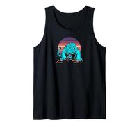 Tiger Wildlife Print Roaring Camiseta sin Mangas