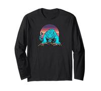 Tiger Wildlife Print Roaring Manga Larga