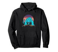 Tiger Wildlife Print Roaring Sudadera con Capucha