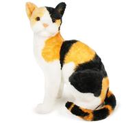 TigerHart Catalina The Calico Cat - Peluche de animal de 13 pulgadas