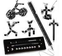 Tigerhu Bolígrafo Magnético, Divertido Juguete Antiestrés ultifunción, Fidget Pen Regalos para Hombres, Mujeres, Niños y Cumpleaños Festival Regalo Adolescentes, Gadgets Tecnologicos