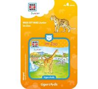 tigermedia-TIG.Card ist Was Junior-Zoo, Multicolor, (Tiger Media Deutschland GmbH 4508)