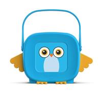 tigermedia Tigerbox Mini Kalli Kauz | Incluye 2 semanas de Acceso tigertones | Caja de Audio para niños pequeños | con Modo Offline, limitación de Volumen, Conector para Auriculares, Compatible con