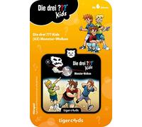 tigermedia Tigercard - Caja de Audio para niños (63 Monstruos, Nubes, Detective, audiolibros, audiolibros, Idea de Regalo para el Colegio)