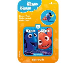 tigermedia tigercard Disney Findet Nemo Findet Dorie - Juego de Audio para Nieto, Sobrina, Sobrino ahijado a Partir de 4 tigerbox CD, Caja de casetes, Libro de Audio