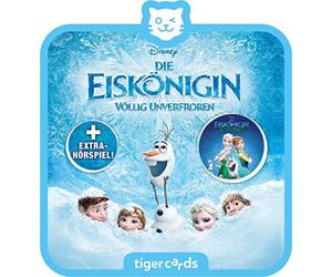 tigermedia tigercard La Reina de Hielo Completamente descarada Elsa Anna Olaf tigerbox Reproductor de Audio Audiolibros Audiolibros Princesas Hechizos Historias