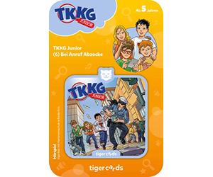 tigermedia tigercard TKKG Junior Episodio 6 En Llamada Estafa Detective Tensión Niños Tigerbox Audioplayer Audioplayer Audiolibros Canciones