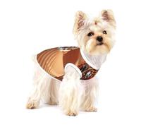 Tigers in the Desert - Chaleco de algodón para perros pequeños, transpirable, ajustable, para perros pequeños, gatos, ropa de verano para cachorros