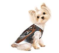 Tigers in the Snow - Camiseta para perros pequeños, camiseta para mascotas para niñas, ropa suave y transpirable para gatos y perros, adecuada para mascotas pequeñas