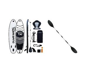 TIGERXBANG Tabla de Sup Stand Up Paddle Board con Asiento Kayak | Tabla de Paddle Surf Hinchable | 3 & Intex Kayak Paddle, Multi-Coloured, One Size