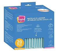 Tigex Cambiador Desechable para Bebé | 20 unidades