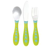 Tigex Colors - Set de 3 cubiertos, acero inoxidable