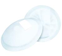 Tigex discos de lactancia desechables, 94% materias primas naturales, Con bolsa de algodón orgánico para guardarlos, 28 unidades, Clear
