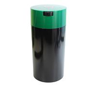 Tightvac 1 - 1/2 Libra G Sellado al vacío Recipiente de Almacenamiento de mercancías, Negro Cuerpo/Bosque greencap