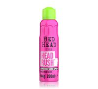 Bed Head by TIGI Headrush Spray Abrillantador, 200ml | Spray de acabado ligero para un peinado liso y brillante, fórmula que realza el brillo y acondiciona