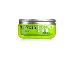 TIGI Bed Head Manipulator Matte 57g - Cera de modelado de fijación fuerte, efecto mate