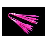 Tigofly 20 unids Pesca silicona Faldas Streamer DIY SpinnerBait Buzzbait Calamar Goma Jig Cebos Señuelos de Pesca Accesorios (Rosa)