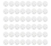 TiGog 50 latas de trinquete para coser, Quietscher para coser, Quietscher con bolas de trinquete, bolas de trinquete para bebés, 24 mm