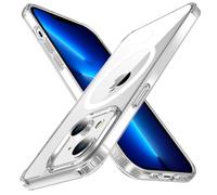 tigratigro Funda para iPhone 13 de 6,1 Pulgadas Compatible con MagSafe, Resistente a los arañazos, Estructura Protectora Antideslizante, Estilo clásico Transparente