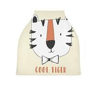 Tigre Blanc Froid Cubierta de Lactancia Materna Asiento de Bebé Cubierta de Cochecito Transpirable Carros de La Compra Cubierta para Niños Niñas