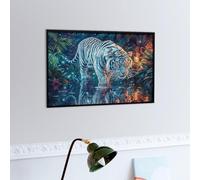 Tigre Blanc Puzzle 300 Piezas Educativo 3D Bêtes fantastiques Juego De Rompecabezas para Familia Entretenimiento Creativo Construir Maquetas 300 PCS