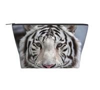 Tigre Blanco, Bolsa de artículos de tocador Bolsa de Maquillaje Bolsa de cosméticos Bolsa de artículos de tocador de Viaje portátil