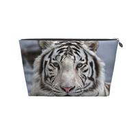 Tigre Blanco, Bolsa de artículos de tocador Bolsa de Maquillaje Bolsa de cosméticos Bolsa de artículos de tocador de Viaje portátil