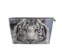 Tigre Blanco de Invierno, Bolsa de artículos de tocador Bolsa de Maquillaje Bolsa de cosméticos Bolsa de artículos de tocador de Viaje portátil