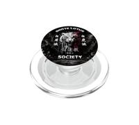 Tigre Blanco Lotus Kung Fu PopSockets PopGrip para MagSafe