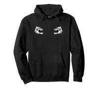 Tigre Blanco opuesto, face2face Sudadera con Capucha