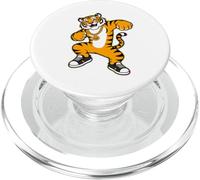 Tigre Dabbing con Gafas De Sol Bailando Dabbing Animal PopSockets PopGrip para MagSafe