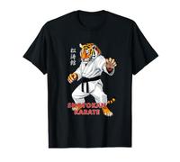 Tigre de Karate Shotokan Camiseta gráfica económica