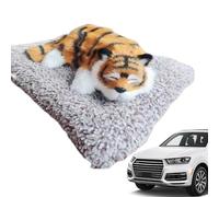 Tigre De Tablero - Decoración De Tigre Para Coche, Tigre Realista De Peluche De Carbono Reutilizable Para Coches | Ambientador Para Eliminación De Olores Interiores Del Coche