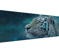 Tigre Diamond Painting Adultos Grande XXL 80x160cm Kit Completo, 5D DIY Pintura de Diamante Full con Diamantes Redondos, Decoración Pared Salón, Renovación Hogar Primavera, Arte Mural, Misterio Y1-37