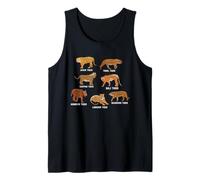 Tigre Especies Tigre Amante Niños Javan Tiger Camiseta sin Mangas