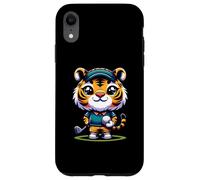 Tigre Golf Amigable Para Los Pequeños Carcasa para iPhone XR
