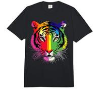 Tigre Gran Gato Vida Salvaje Tigre Gato Amante Lindo Tigre Comfort Colors Adult Heavyweight T-Shirt