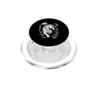 Tigre japonés Obra de Arte asiática Tradicional mitología Japonesa PopSockets PopGrip para MagSafe