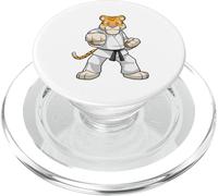 Tigre Kárate Artes Marciales Cinturón PopSockets PopGrip para MagSafe