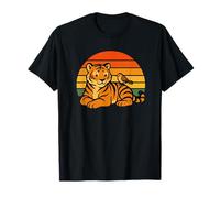 Tigre Pájaro Animal Amist Camiseta