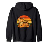 Tigre Pájaro Animal Amist Sudadera con Capucha