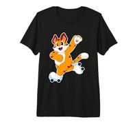Tigre Patinaje sobre Ruedas Patines de Cuatro Ruedas Camiseta Premium